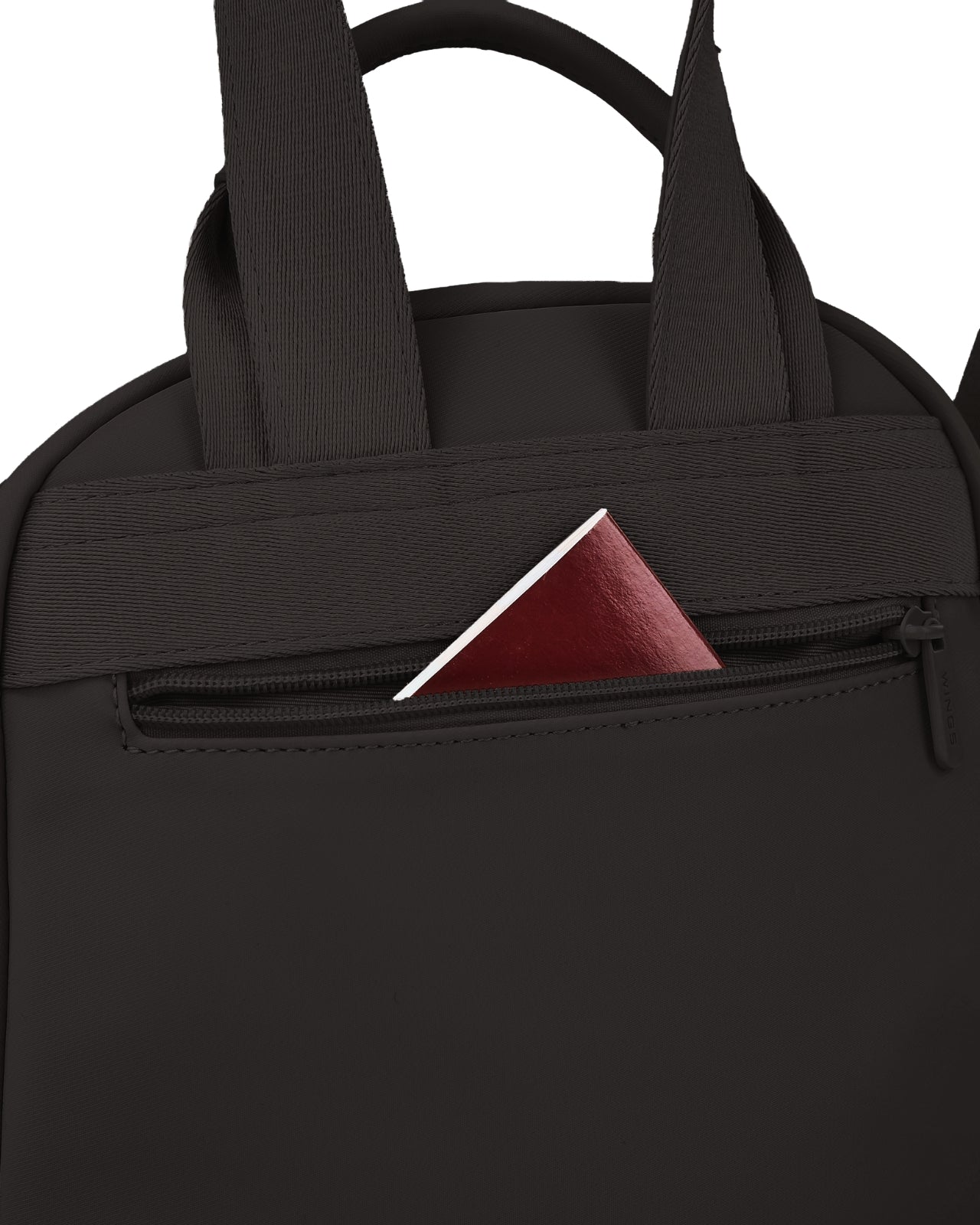 WINGS 12L Backpack for City and Everyday Use BLACK