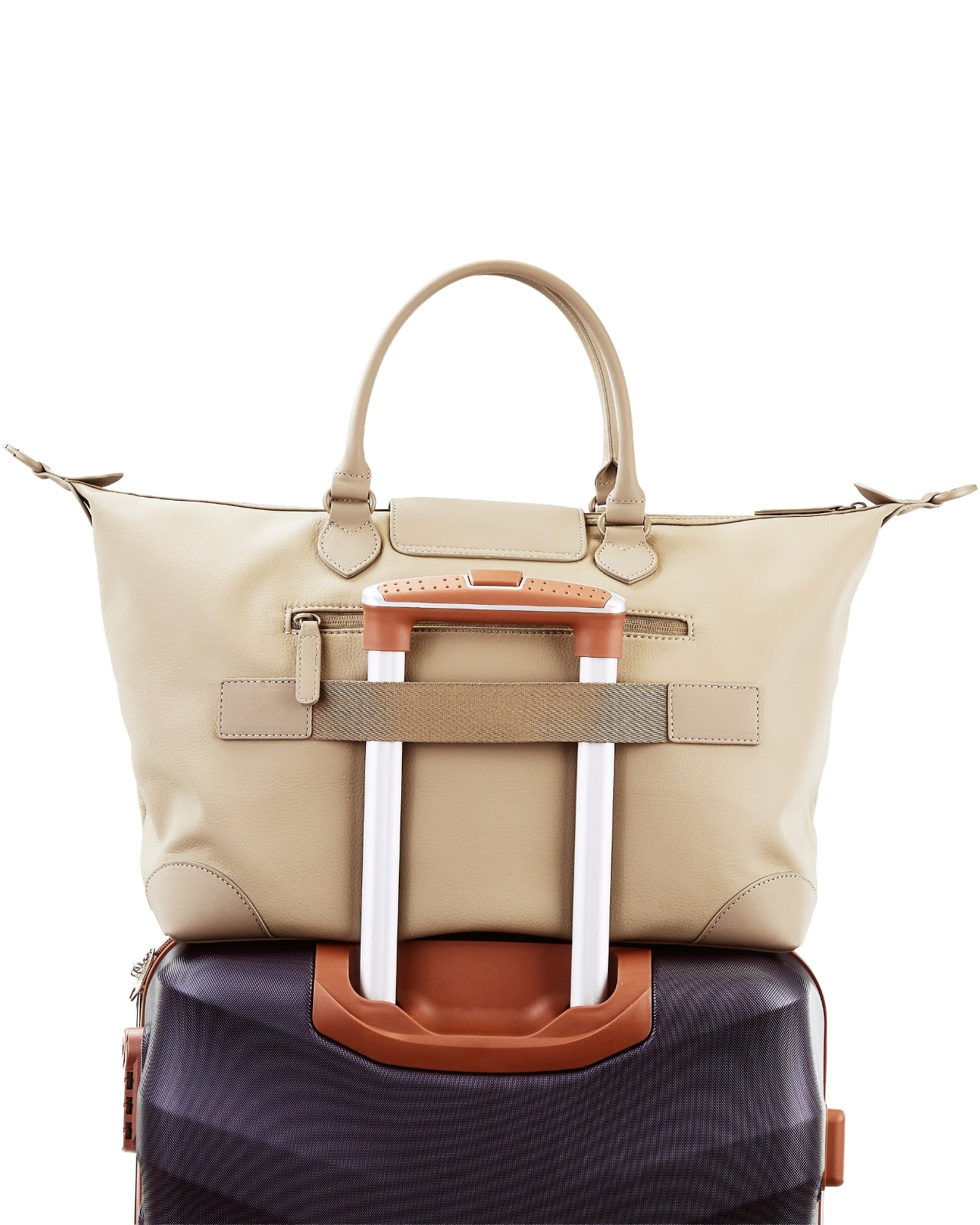 WINGS WILLOW travel bag elegant spacious BEIGE