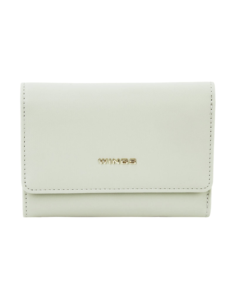 WINGS WILLOW women's wallet small elegant FAIR GREEN