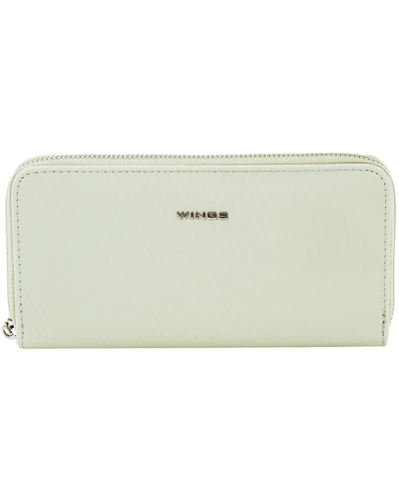 WINGS WILLOW Large Elegant Women's Wallet FAIR GREEN