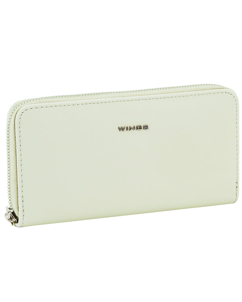 WINGS WILLOW Large Elegant Women's Wallet FAIR GREEN