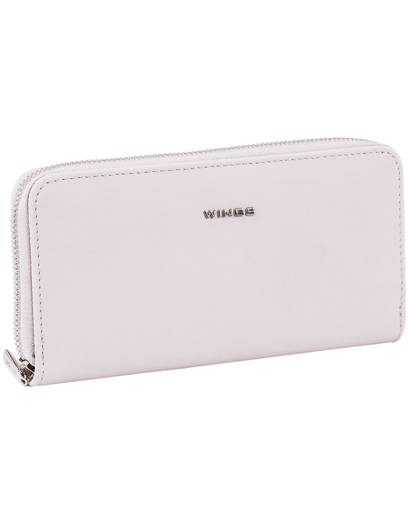 WINGS WILLOW Large Elegant Women's Wallet SNOW LILAC