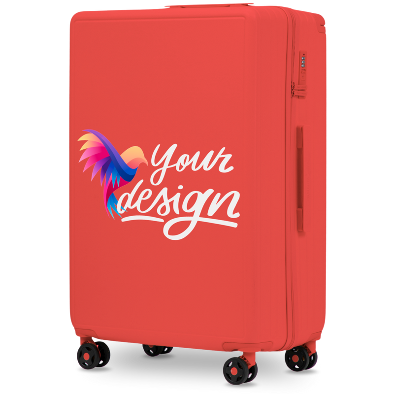 Veľký kufor Wings PERSONALIZED ABS+ 28" ČERVENÝ