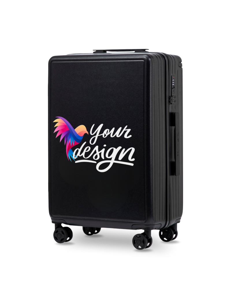 Střední kufr Wings PERSONALIZED ABS+ 24" ČERNÝ