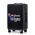Střední kufr Wings PERSONALIZED ABS+ 24" ČERNÝ