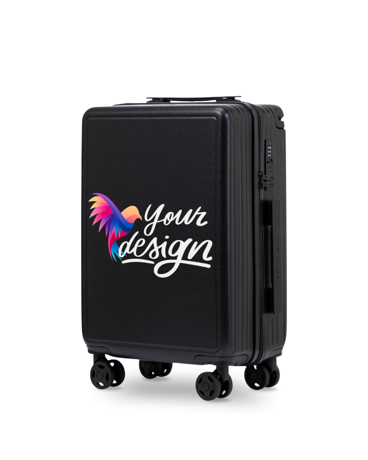 Kabinkový kufr Wings PERSONALIZED ABS+ 20" ČERNÝ