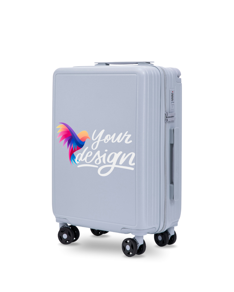 Valigia da cabina Wings PERSONALIZED ABS+ 20" BLU PASTELLO