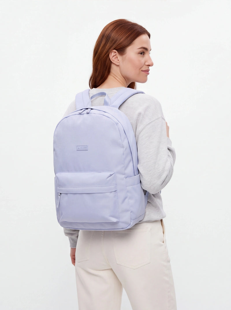 Leichter WINGS-Schulrucksack für einen 17-Zoll-Laptop, 21 l, für Schule und Universität, HELLBLAU