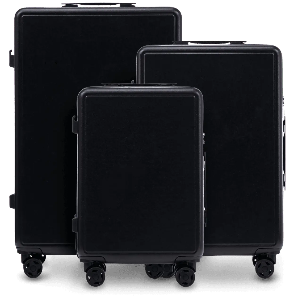 Komplet 3 WALIZEK Wings ABS+ BUNTING BLACK BUNTING COLLECTION