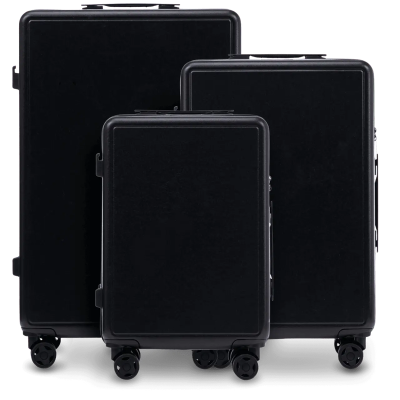 Set of 3 WINGS ABS+ Suitcases BUNTING BLACK