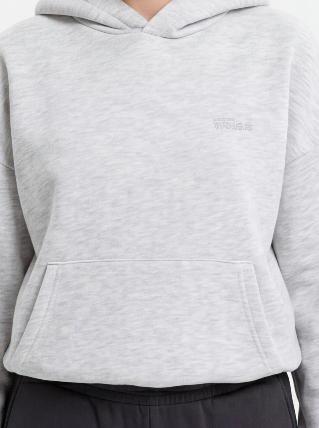 Damen Oversize-Sweatshirt UNLEASH WINGS GRAU