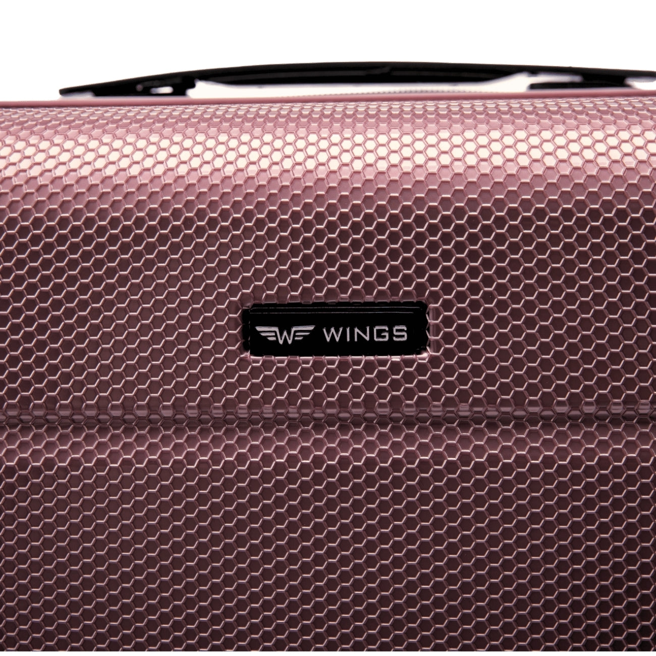4er-Set Wings CRAKE-Koffer S/M/L + ROSE GOLD-Reisetasche