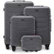 Set de 4 valize Wings CRAKE S/M/L + valiză mică DARK GREY