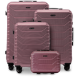 Lot de 4 valises Wings CRAKE S/M/L + valisette ROSE GOLD