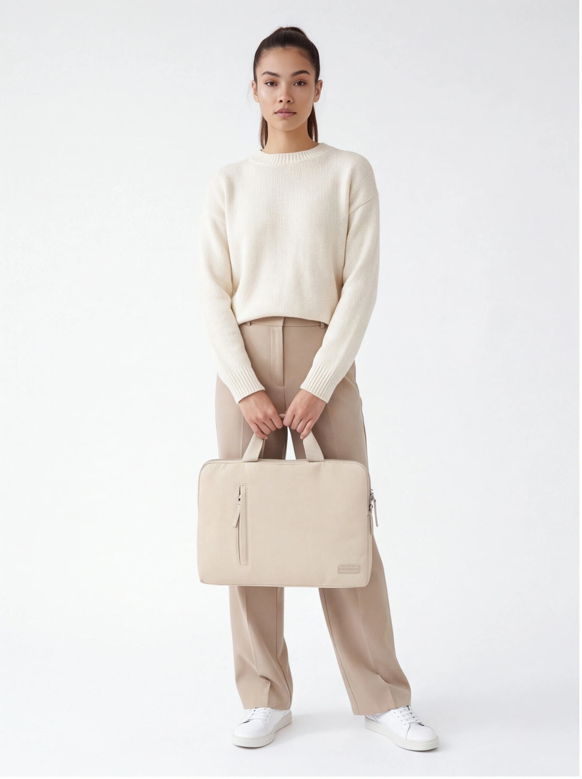 Bolsa para portátil WINGS SOLENNE 15,6 pulgadas BEIGE