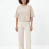 Oversized damt-shirt BEIGE