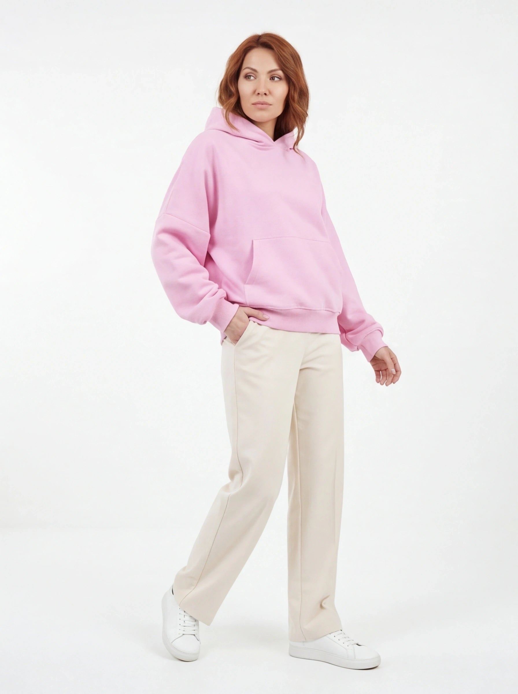 Bluza oversize damă UNLEASH WINGS ROZ