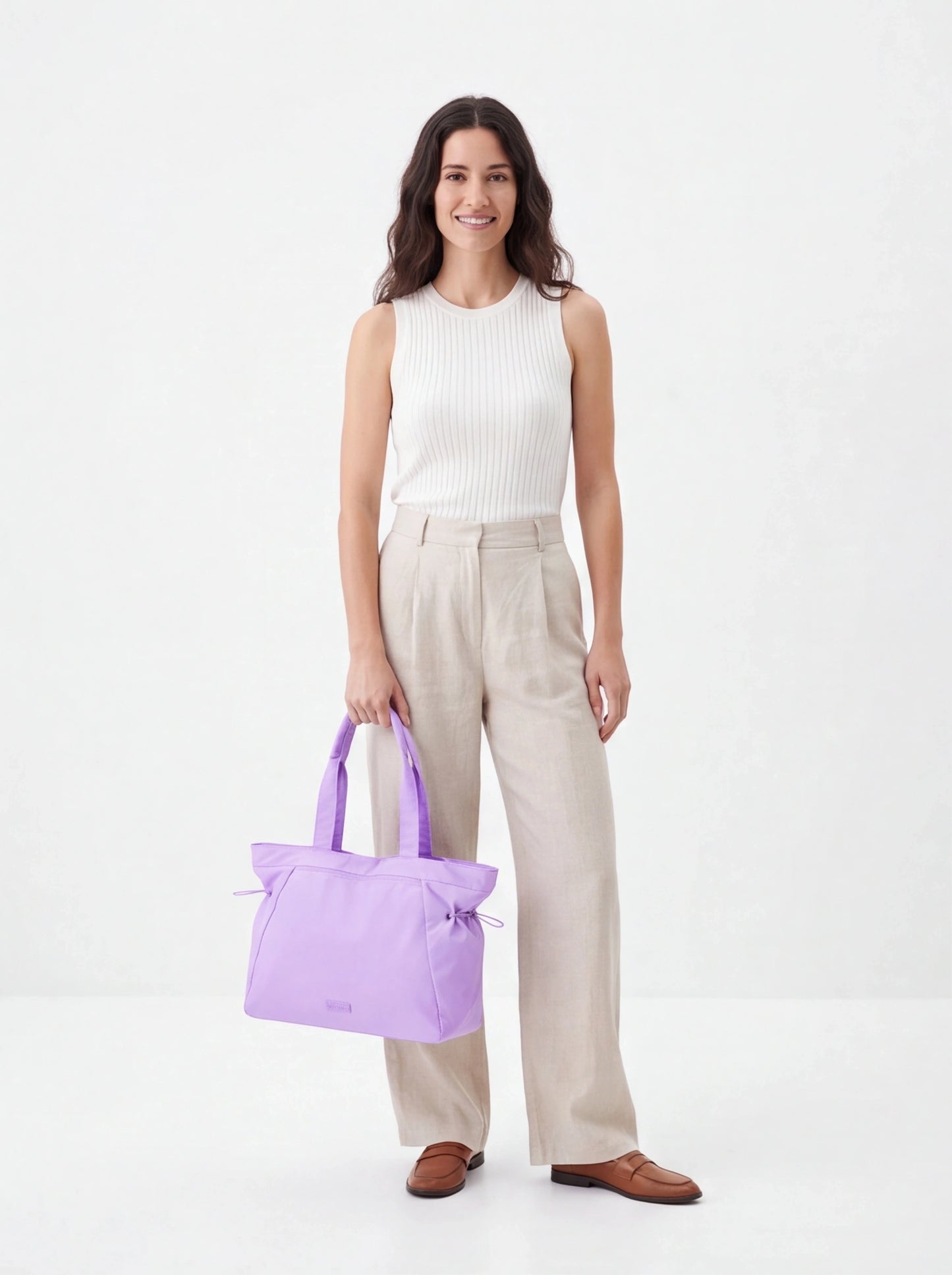 WINGS SOLENNE 14L Spacious Shopper Bag PURPLE
