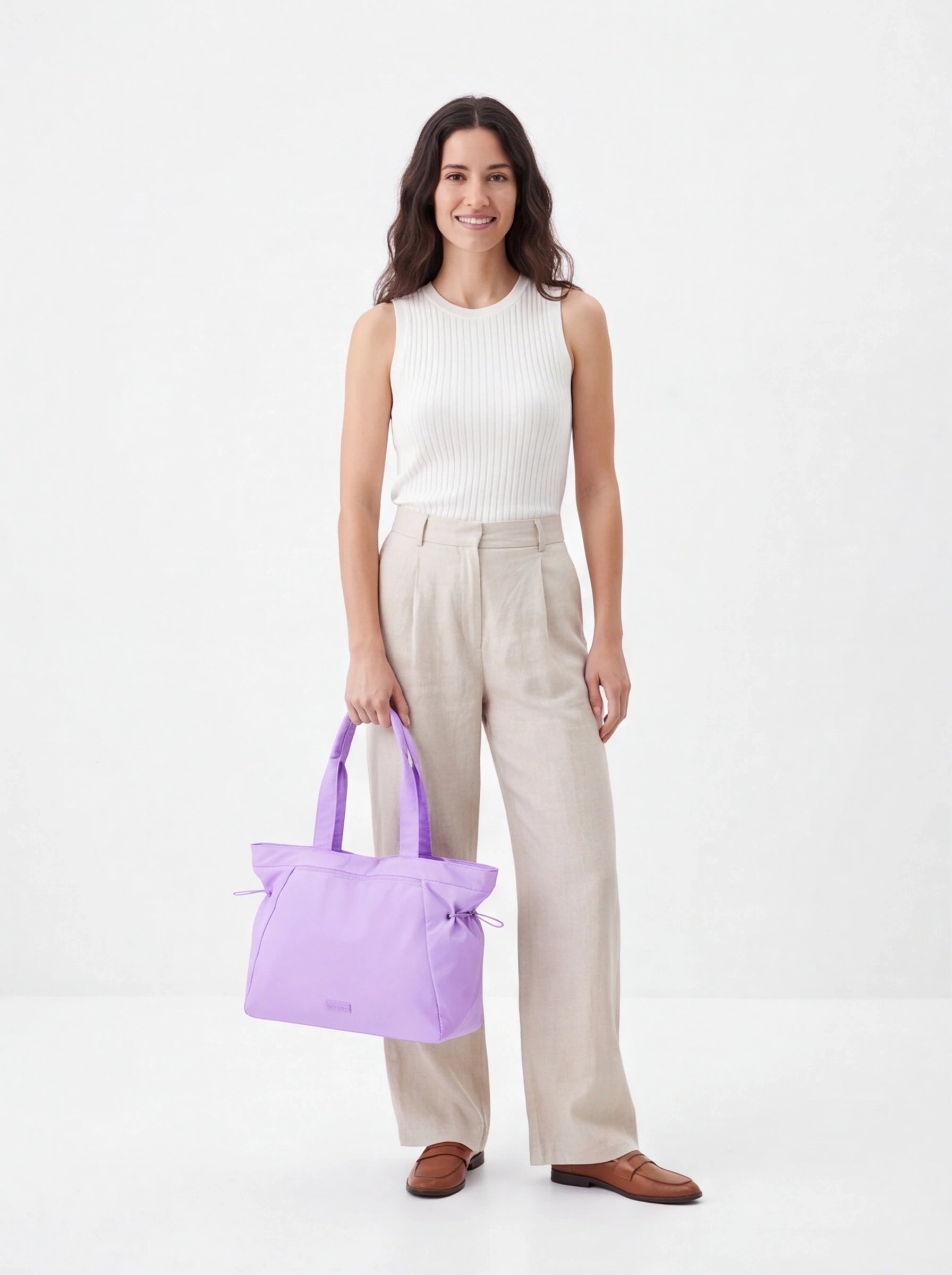 WINGS SOLENNE 14L Spacious Shopper Bag PURPLE