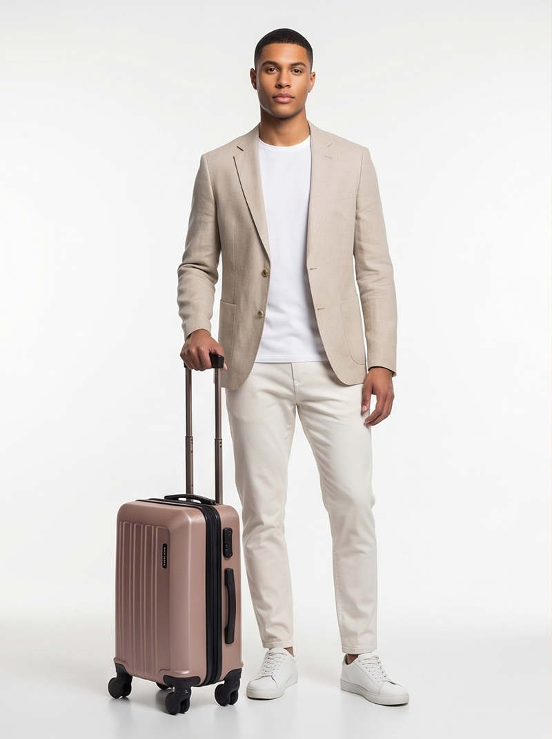 Kabinový kufr Wings Free Carry On HARRIER RŮŽOVĚ ZLATÁ