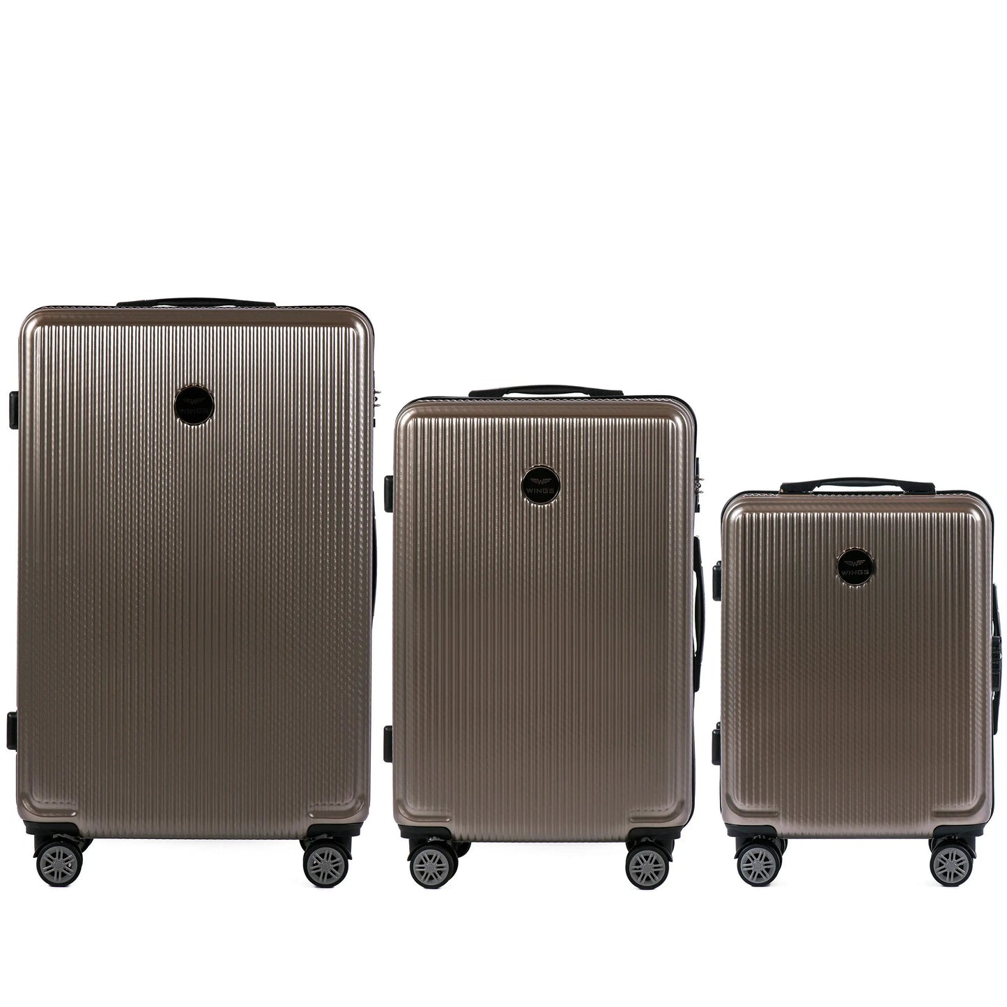 Zestaw 3 walizek Wings PC African Eagle 2.0 CHOCOLATE BROWN AFRICAN EAGLE COLLECTION