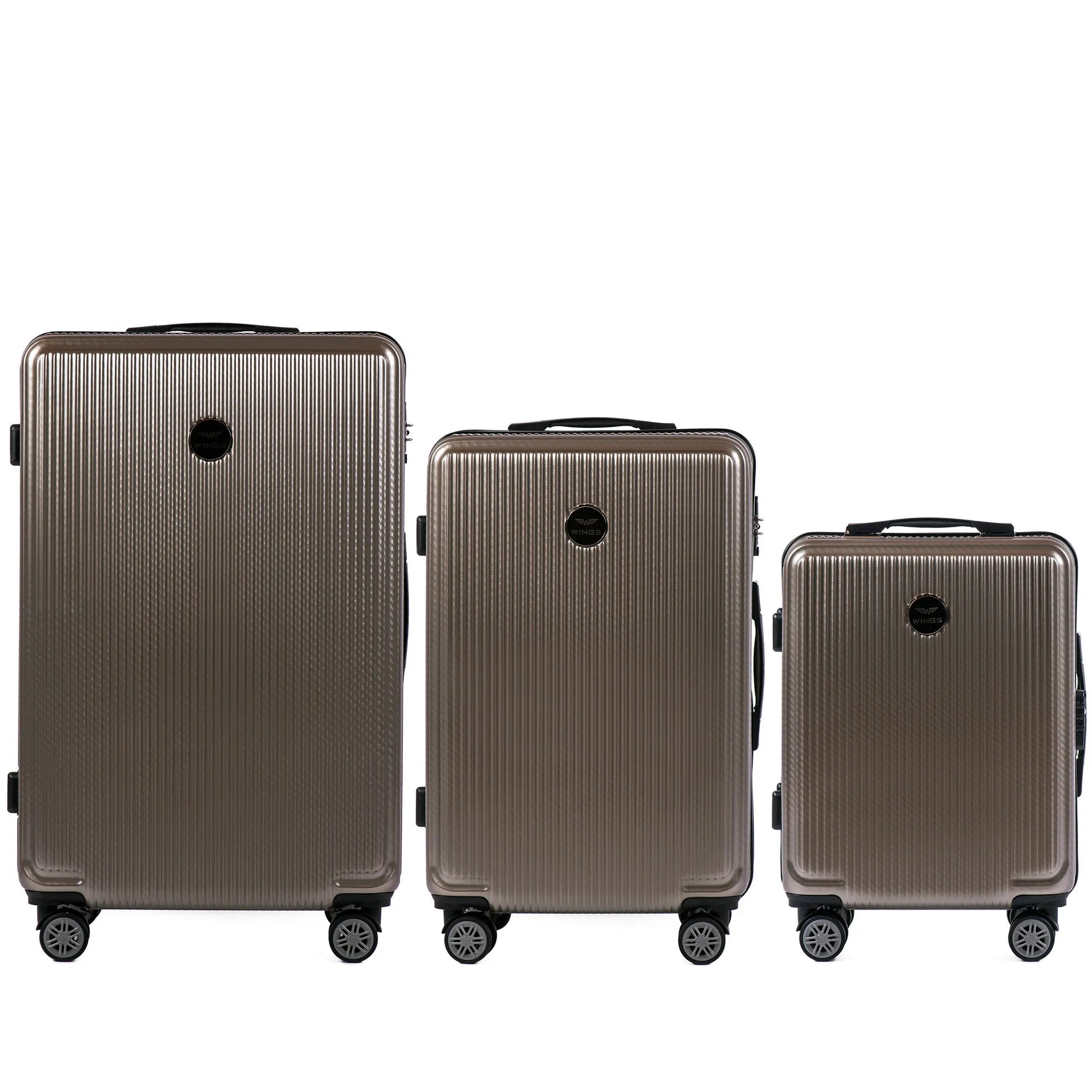 Zestaw 3 walizek Wings PC African Eagle 2.0 CHOCOLATE BROWN AFRICAN EAGLE COLLECTION