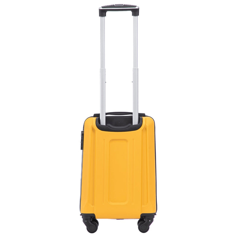 WINGS 18" KESTREL Yellow Carry-On Suitcase
