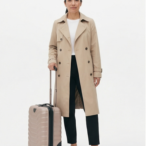 Мини кабинен куфар Wings PEWFOWL 16" ШАМПАНСКО