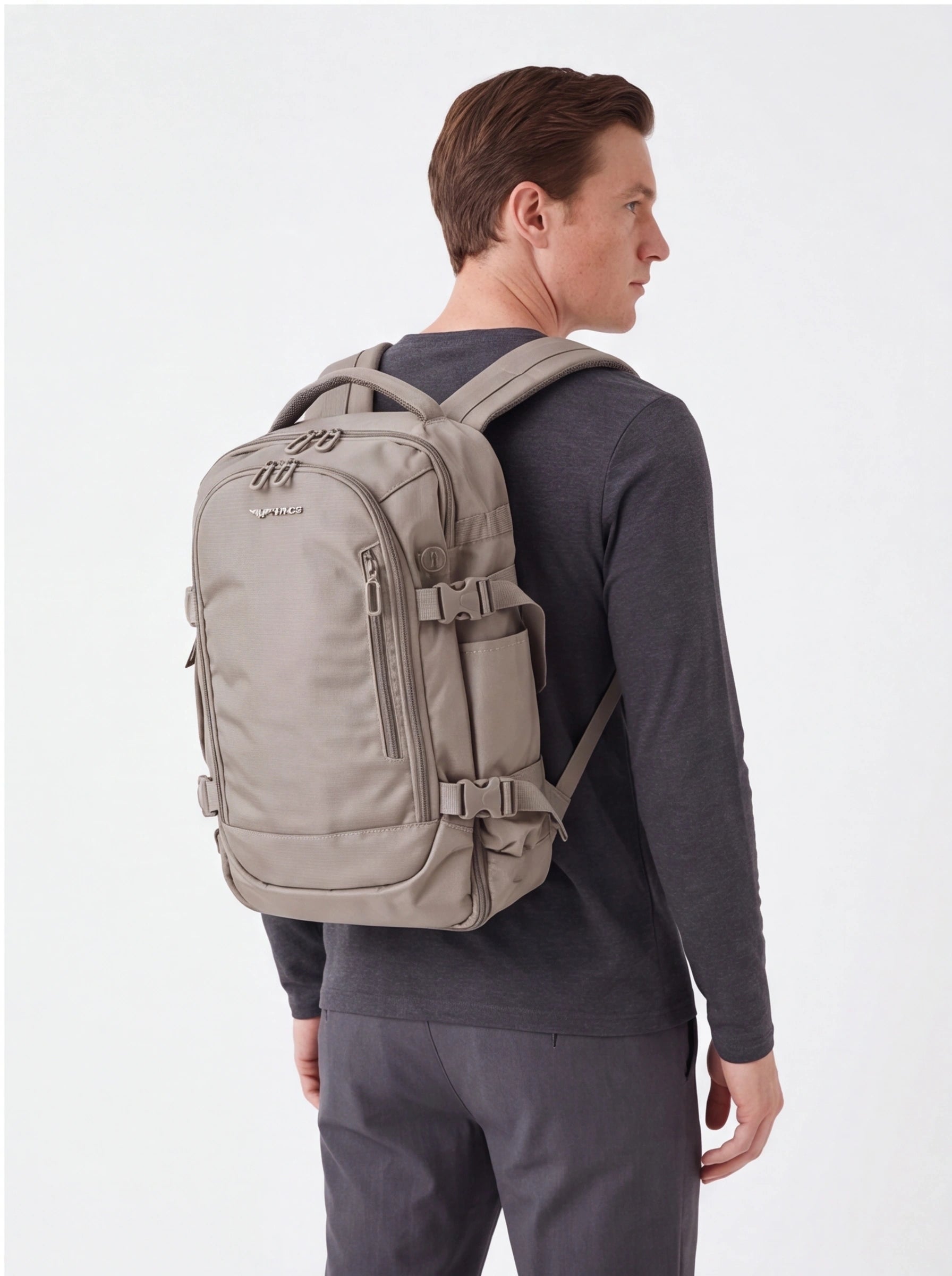 WINGS Kabinenrucksack Tasche 2in1 Tanager DUNKELGRAU