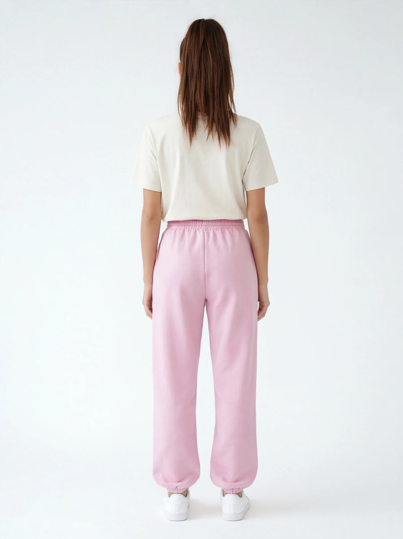 Oversized dammjukisbyxor UNLEASH WINGS PINK