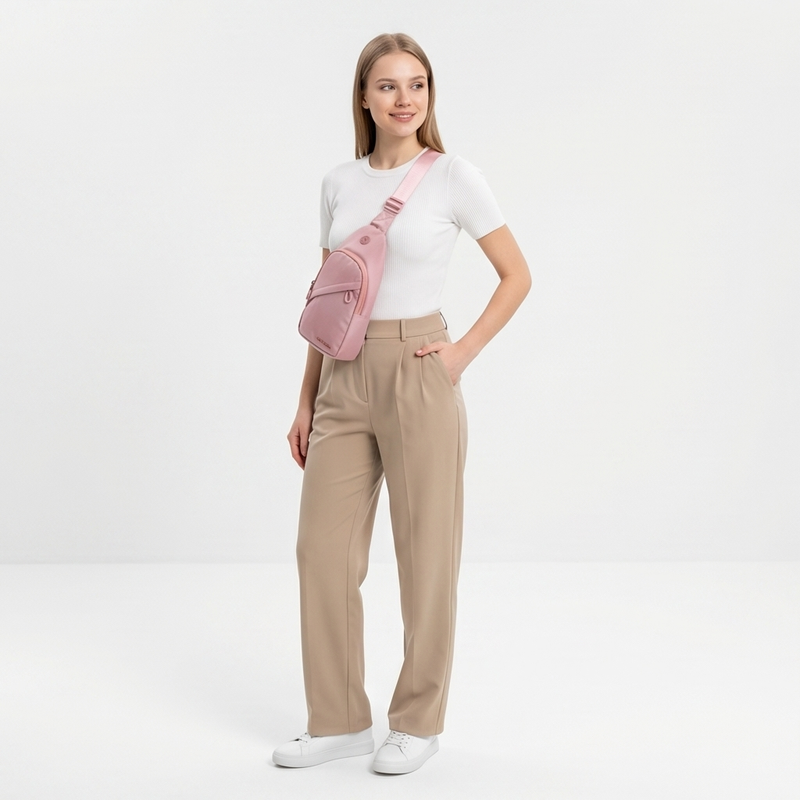 WINGS Kuprinė CROSSBODY SKYLARK ROŽINĖ