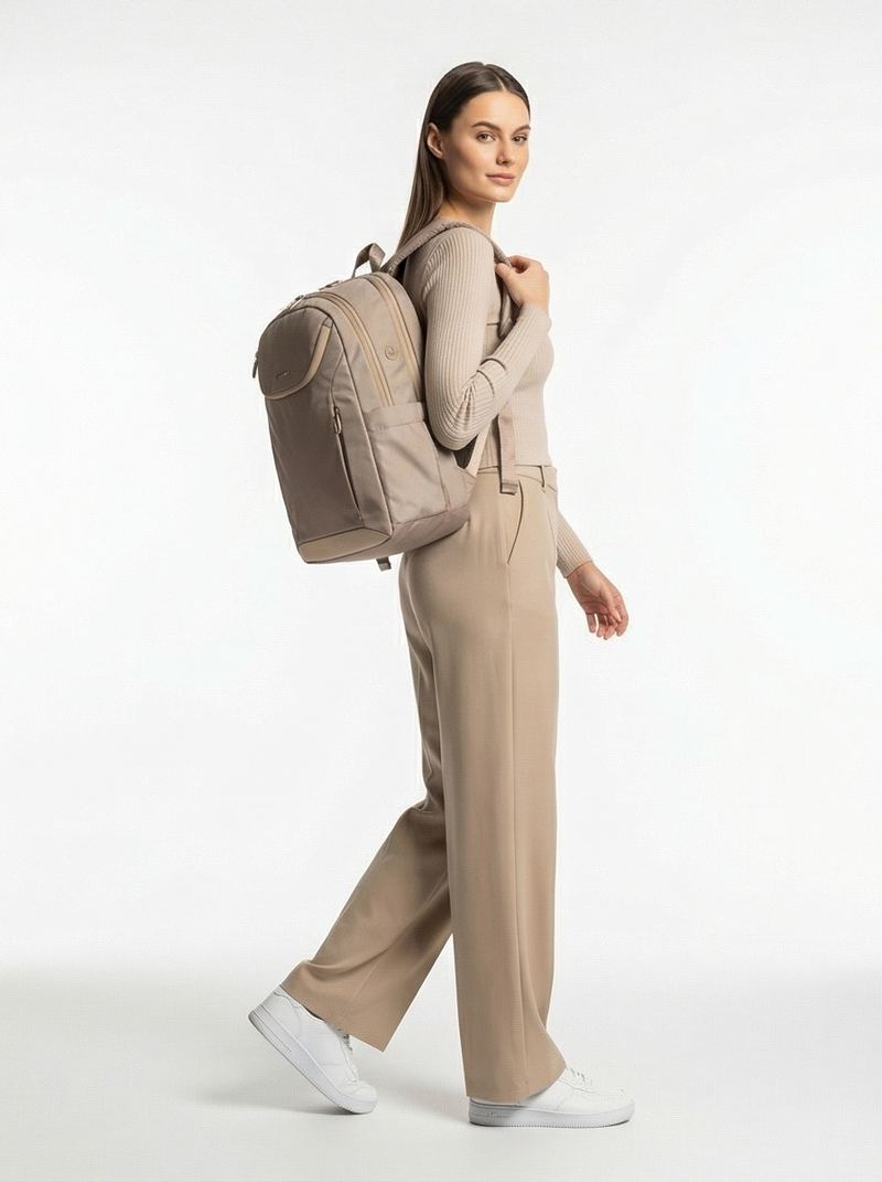 WINGS multifunktionel dame rygsæk SKYLARK beige