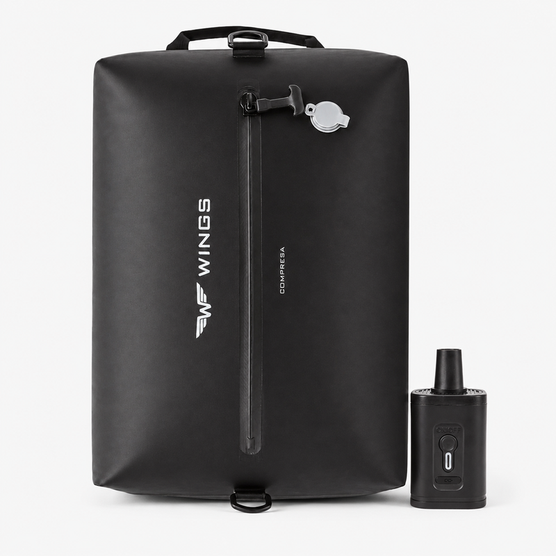 Vacuum organizer with pump WINGS COMPRESA