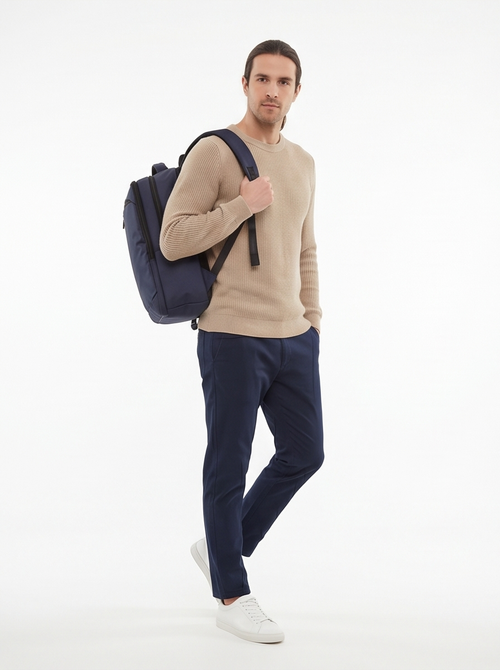 Large cabin travel backpack WINGS BRANT for laptop DARK BLUE