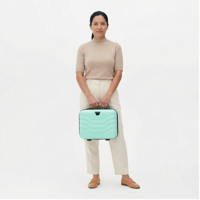 Cestovní kufr Wings PEAFOWL 14“ LIGHT GREEN